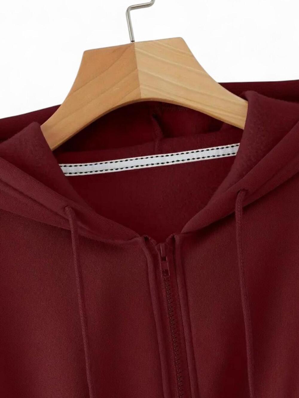 NWT Y2K Streetwear Cropped Zip Hoodie Athleisure 90s Graphic Sweatshirt Top - Picture 11 of 12